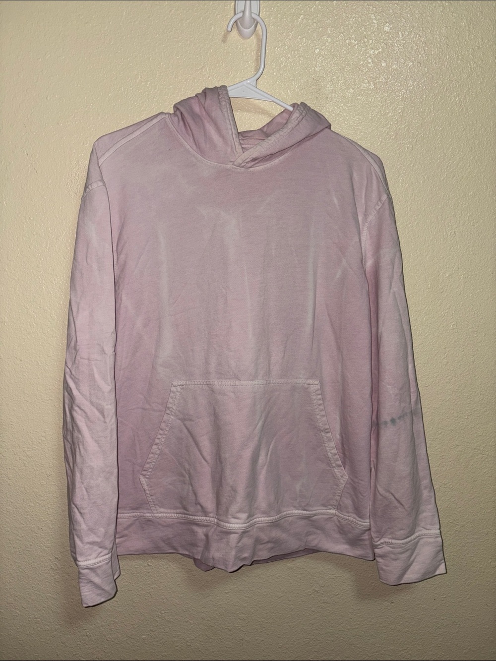 John Varvatos Light Pink Pullover Hoodie